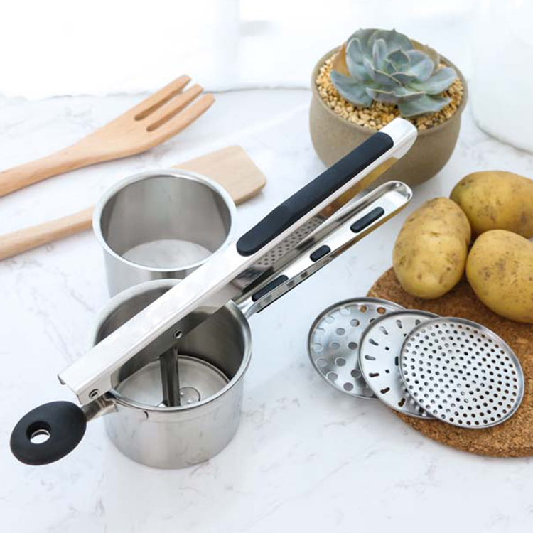 IN STOCK Stainless Steel Potato Ricer for Mashed Potatoes Vegetables And Fruit Masher Potato Ricer
