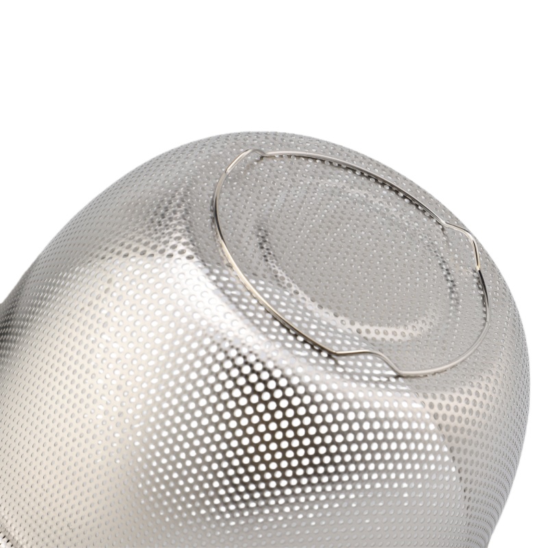 Stainless Steel Kitchen Strainer Colanders with Handle Kitchen Food Strainer Basket for Washing Vegetable Fruit Vegetable