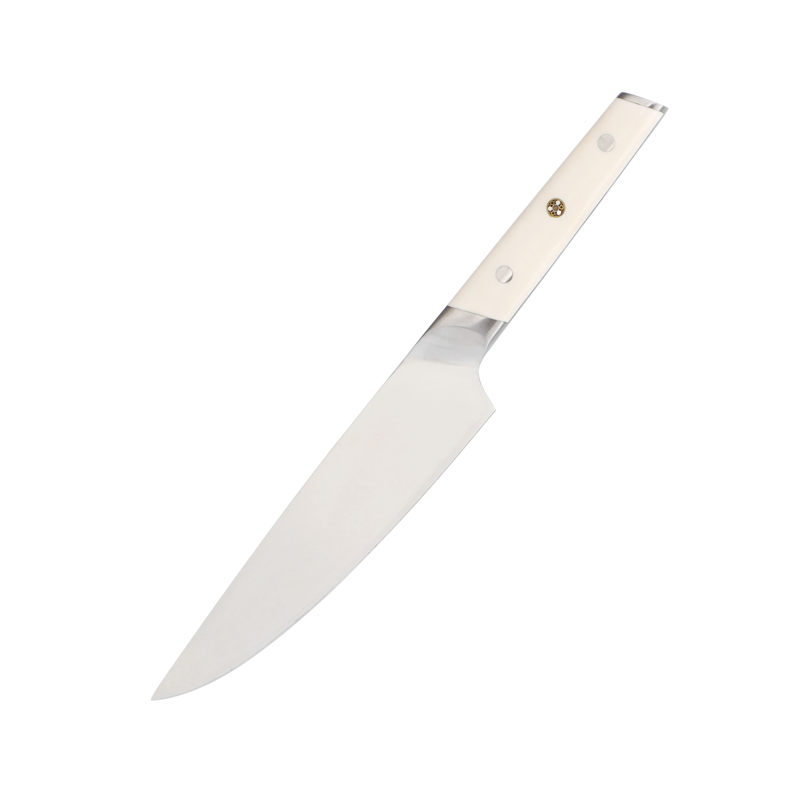 High Quality Traditional Metal Kitchen Cutter Classic Stainless Steel Knife Set with Wood Block with Self-sharpening