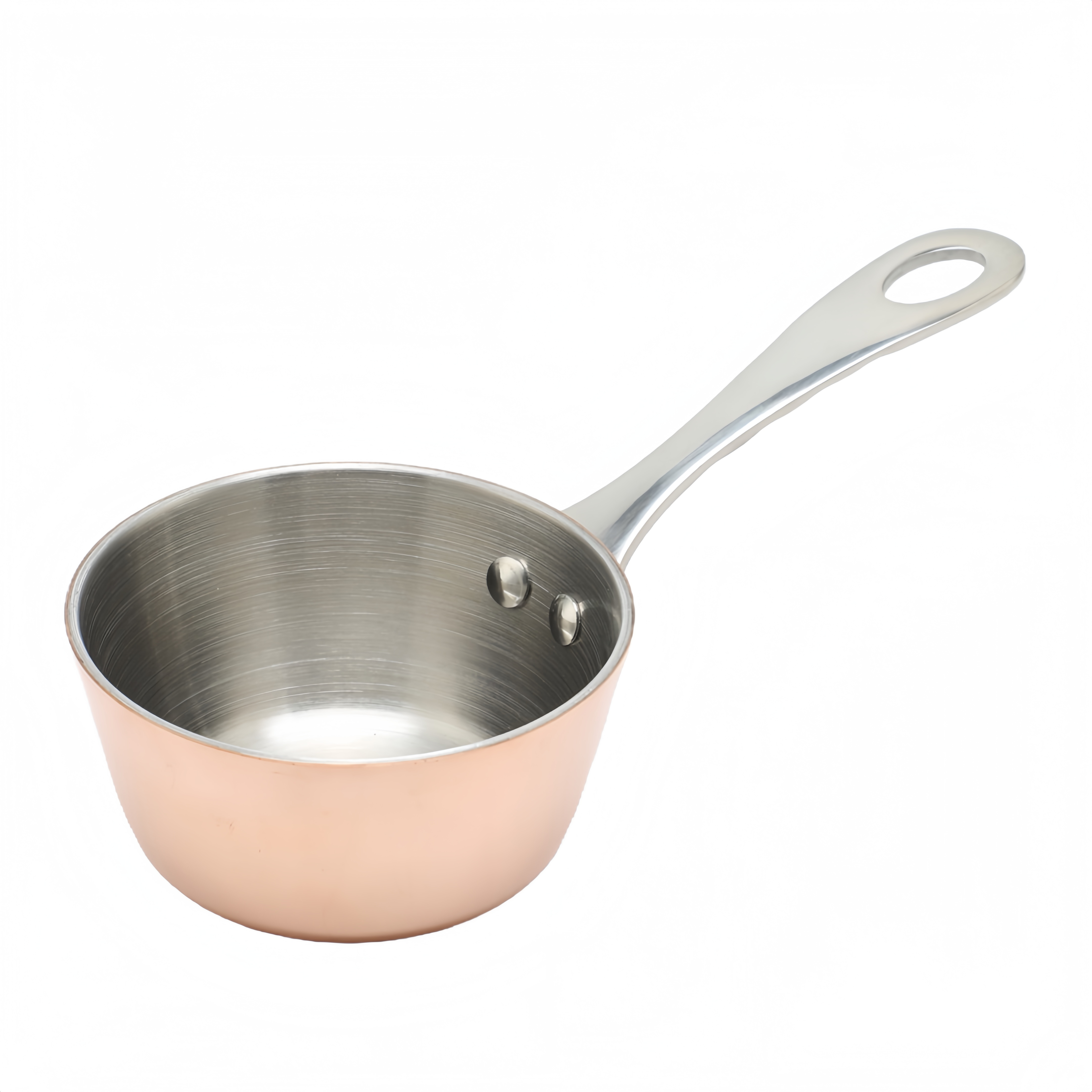 High Quality Mini Stainless Steel Factory Sales Metal Copper Triply Stainless Steel Fry Pans Cookware Non Stick Frypan Home