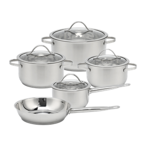 Wholesale Delicate Appearance Multi Function Thickening Base Cookware Stainless Steel Casserole Set Soup & Stock Pots With Lids