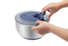 Stainless Steel Salad Spinner Slicer Fruit Vegetable Washer and Dryer Kitchen Vegetable Salad Spinner