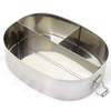 Stainless Steel Sandwich Box School Metal Bento Lunch Box Kids Food Container With Lid With Leakproof Lid