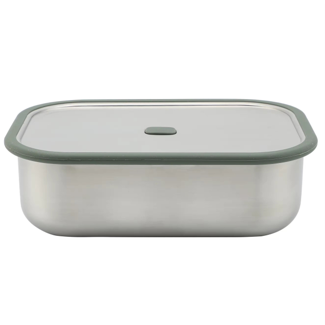 Popular School Lunch Box Leakproof Stainless Steel Food Container for Teenagers with Lid Stainless Steel Food Carrier