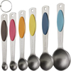 Stainless Steel Magnetic Coffee Measuring Scoop Cups and Spoons Set