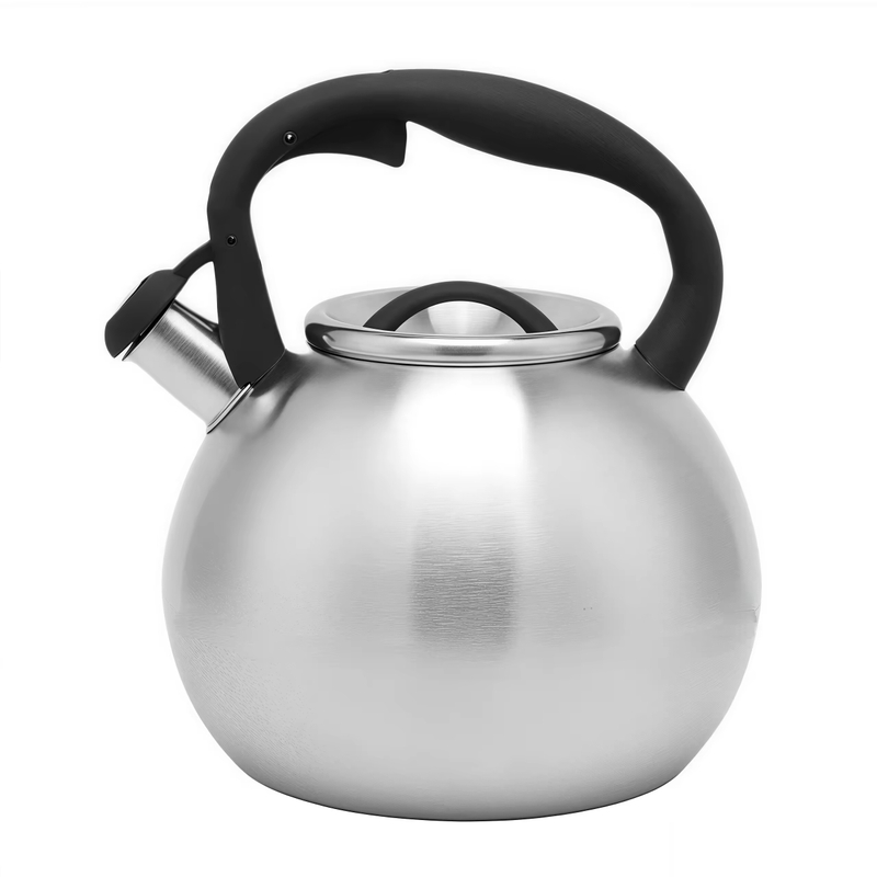 Modern 4L Stainless Steel Whistling Tea Kettle Induction Stove Top Water Pot with Bakelite Handle for Home Kitchen Use
