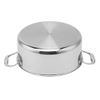 TRIPLY Stainless Steel Soup Pot Set Kitchen Non-stick Stew Pot with Handle and Lid