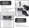 Factory Small Aluminum Alloy Pressure Cooker with Magnetic Bottom 3L 4L 5L 7L 9L 11L 13L 17L Sizes for Gas and Induction Cooker
