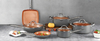 12 PCS Customizable Ceramic Nonstick Pans and Pots Set Induction Cast Aluminum Ceramic Cookware Set Pots and Pans Set