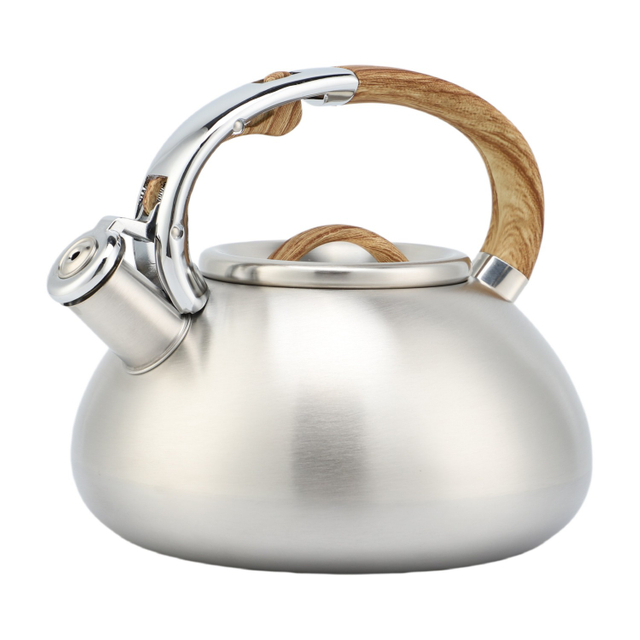 Factory Wholesale 3.0L Whistling Tea Kettle Tea Pot Customized Color Stainless Steel Hot Water for ALL Stovetop