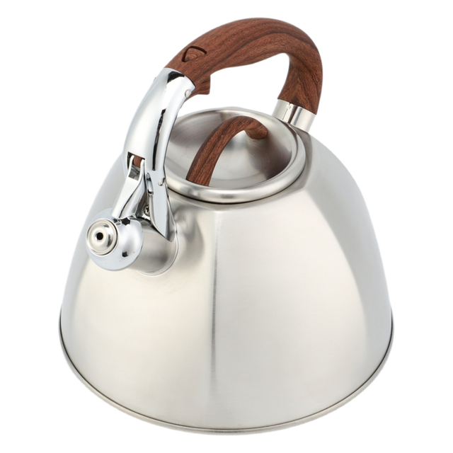 3.0L Stove Top Stainless Steel Tea Pot new Food Grade Polished Custom top seller Whistling Tea Kettle
