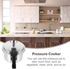 Factory Small Stainless Steel Pressure Cooker with Magnetic Bottom 3L 4L 5L 7L 9L 11L 13L 17L Sizes for Gas and Induction Cooker
