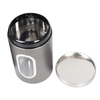 Kitchen Supplies Stainless Steel Storage Jars Visible Glass Sealed Jars Grain Tea Cans Food Storage Jars