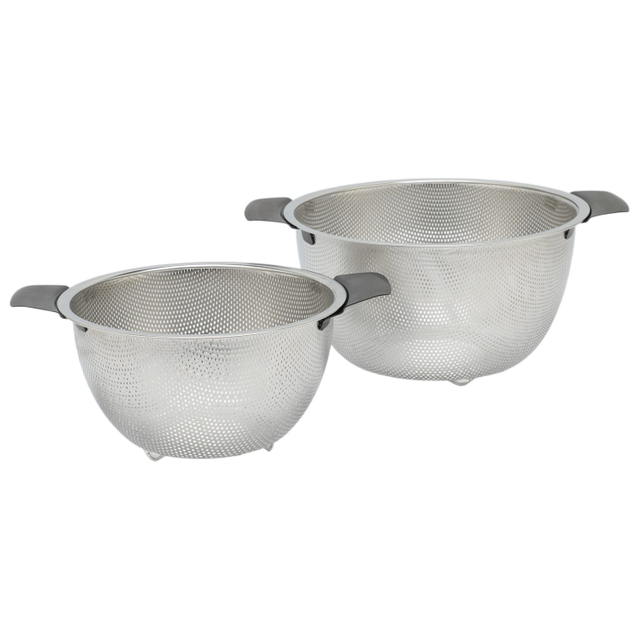 Food-grade Stainless Steel Basin Set Thickened Home Kitchen Vegetable Washing Draining Basket Soup Strainer Pot Dishwasher