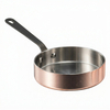 Factory New Arrival Mini Tri-ply Copper Cookware Set with Handle Cooking Pots Induction Bottom Cookware Set Saucepan Frypan