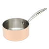 High Quality Wholesale Stainless Steel Pots and Pans Set with Copper Triply Saucepan for Capsule Bottom Milk Pot Cooking Pot Set