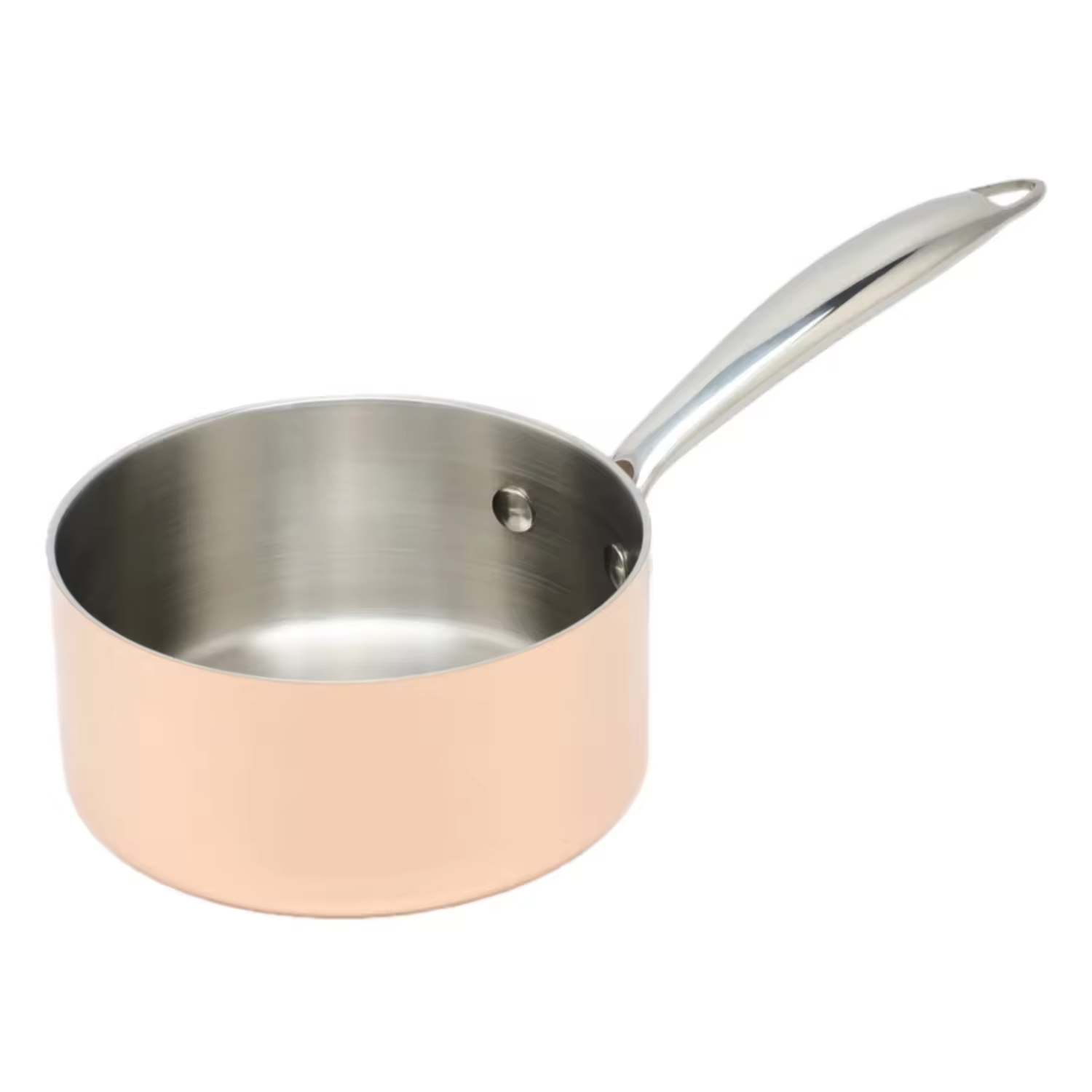 High Quality Wholesale Stainless Steel Pots and Pans Set with Copper Triply Saucepan for Capsule Bottom Milk Pot Cooking Pot Set