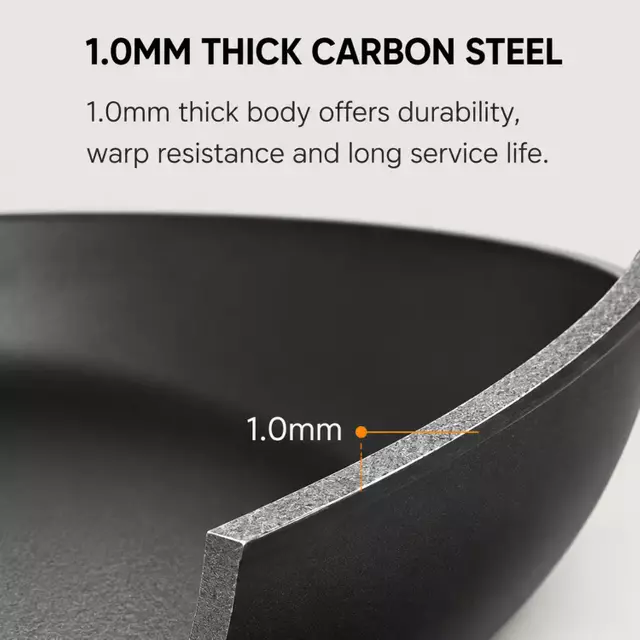 Factory New Arrival 11 Piece High Quality Wholesale Carbon Steel Pots and Pans Cookware Set Saucepan Frying Pan with Handle