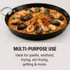 Factory New Arrival Exclusive Design Seasoned Carbon Steel 30/34/38/40cm Paella Pan Naturally Non Stick Pans Skillets