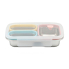 New Design Factory 304 Stainless Steel Fresh-keeping Lunch Box Kitchen Fruit Kids Food Container Crisper Set with Lid Handle 