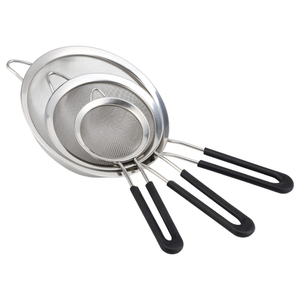 Stainless Steel Flour Sifter Sieve Stainless Steel Fine Tea Mesh Strainer Colander Wire Mesh Oil Filter Strainer