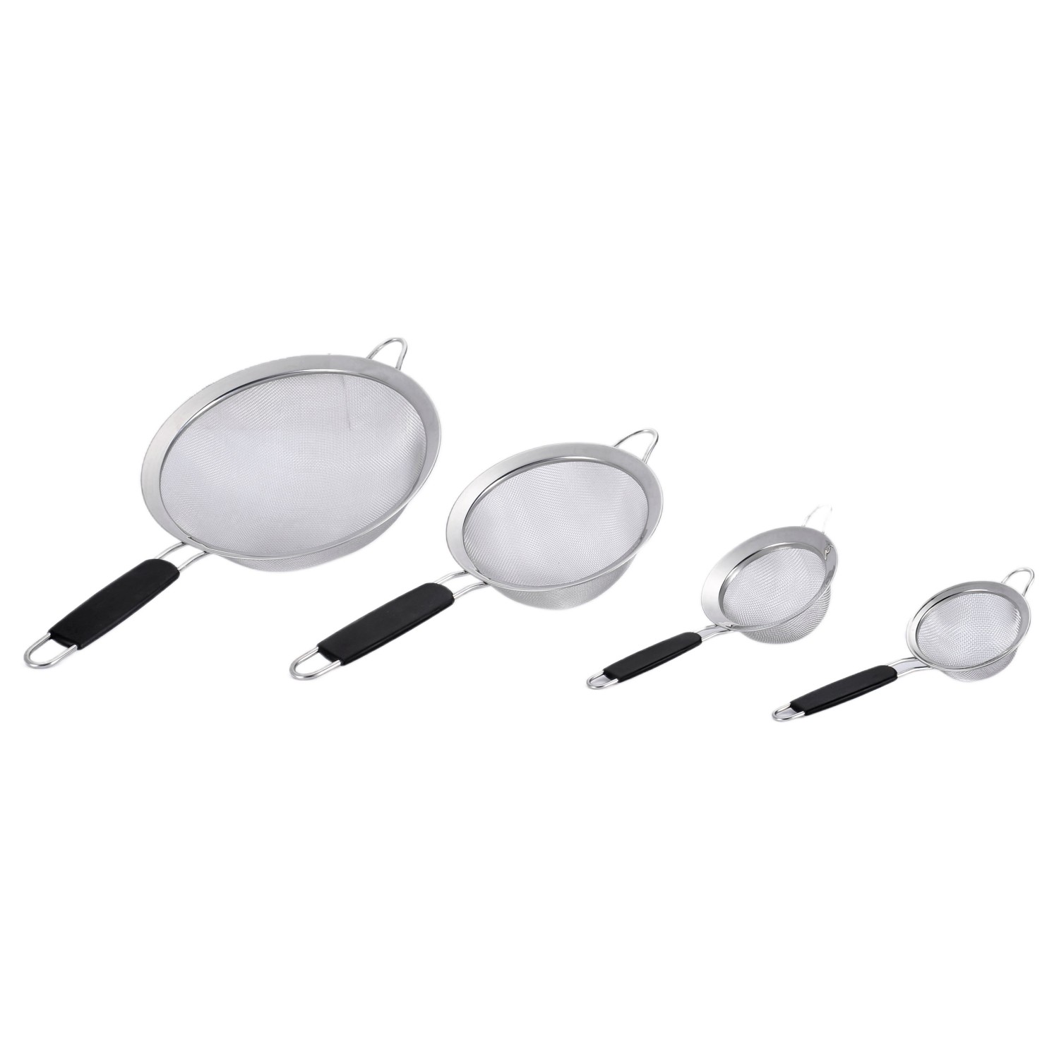 Stainless Steel Flour Sifter Sieve Stainless Steel Fine Tea Mesh Strainer Colander Wire Mesh Oil Filter Strainer