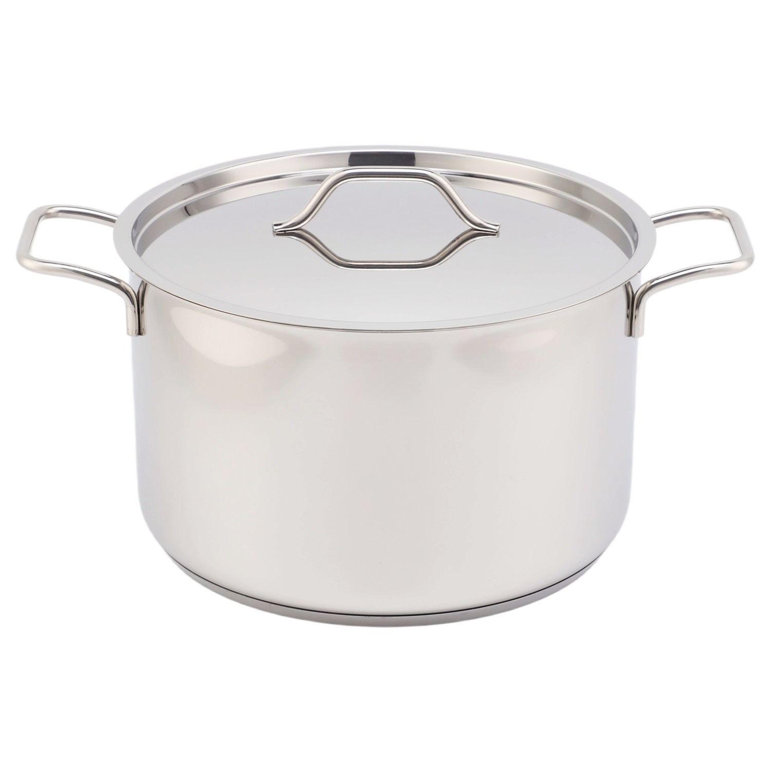 Factory New Arrival Stainless Steel Cookware Set Cooking Pots With Handle Impact Bonded Bottom Cookware Set Casserole