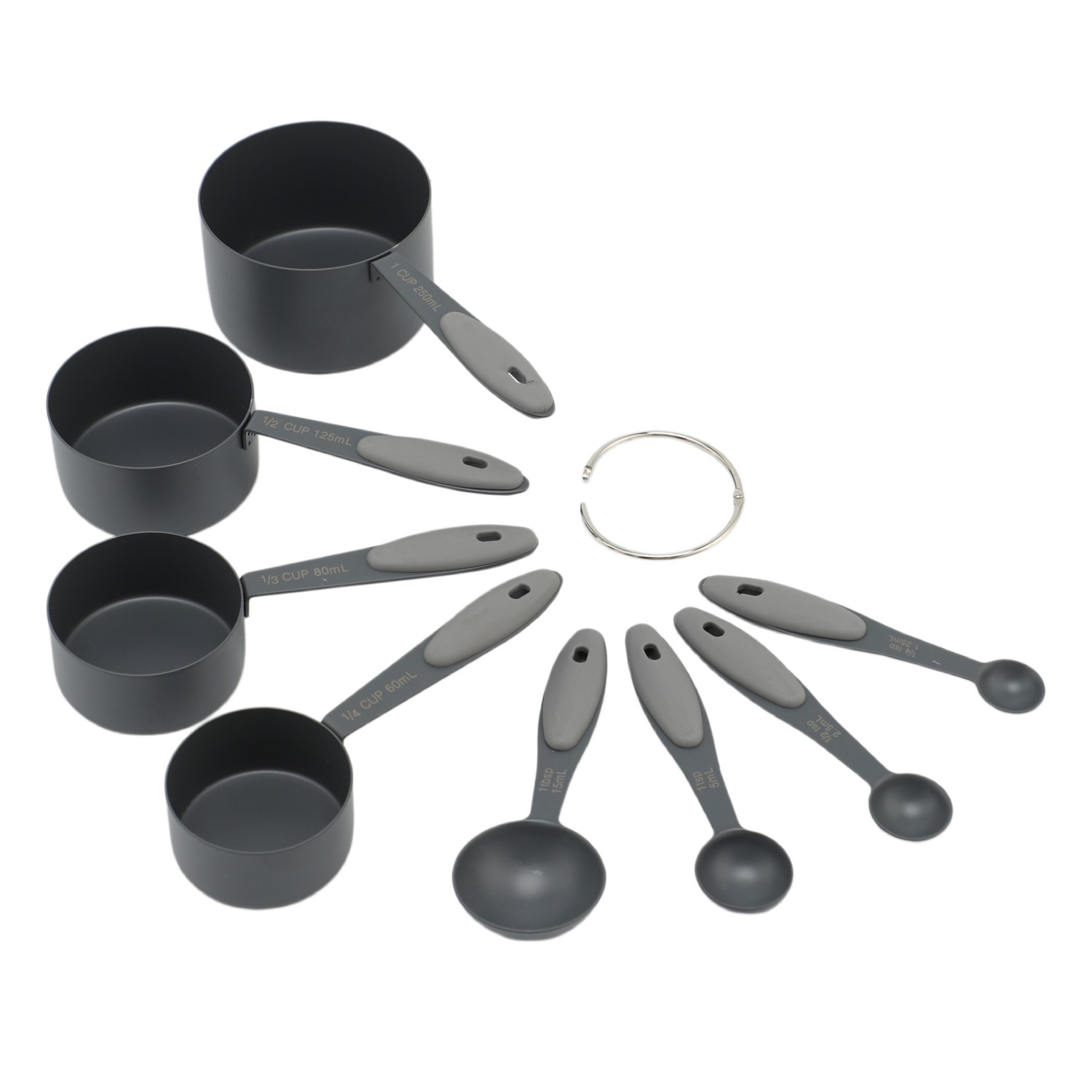 Factory Price High Quality Stainless Steel Measuring Cups Spoons Set Food Grade Baking Dessert Seasoning for Kitchen Use