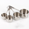 Custom Hot Sell 14 Piece Stainless Steel Measuring Cups and Spoons Set With Handle