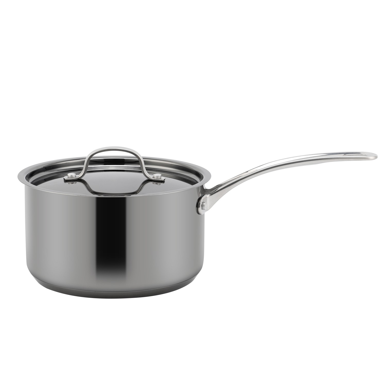 Wholesale Custom Kitchen Utensils Stainless Steel Impact Bonded Bottom Cooking Pot Set Pots Casserole Sets
