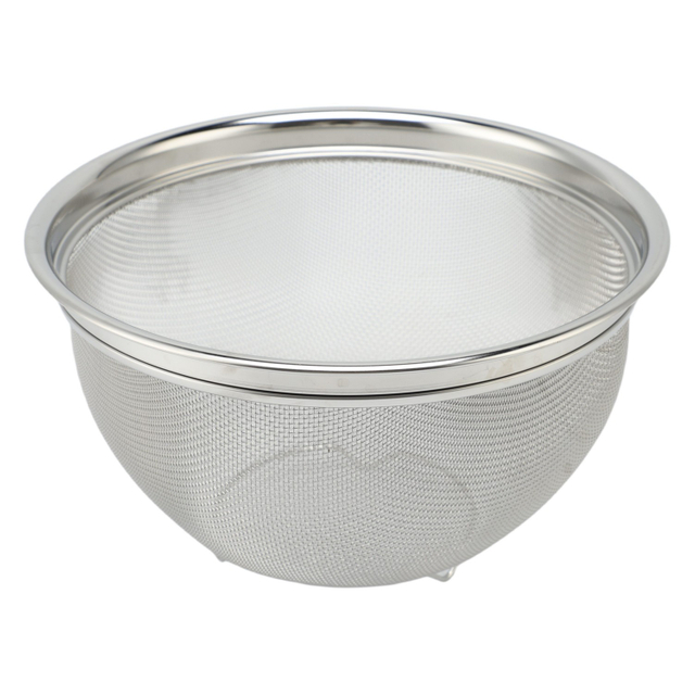 Hot Sale Supplier Kitchen Tools Vegetables Rice Drain Basket Stainless Steel Colander