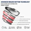 Factory Supply Wholesale Stainless Steel Belly Shape Cooking Pot Set with Stainless Steel Lid Large Capacity Soup Pot Stockpot