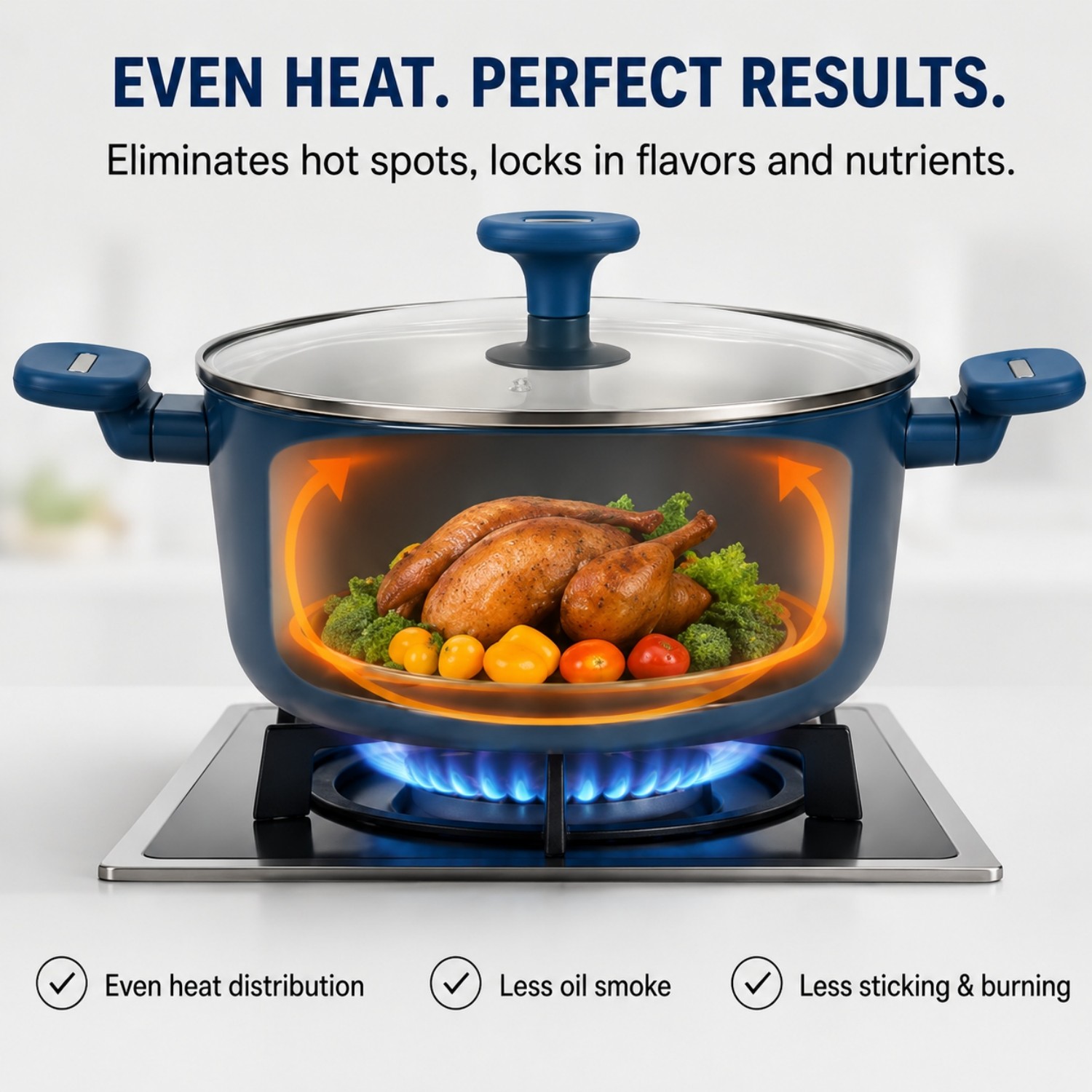 Factory Arrival Wholesale 8Pieces 2-ply Stainless Steel Cookware Sets Kitchen Cooking Pan with Bakelite Handle + Aluminum Sleeve