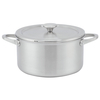 Factory Supply 10 Piece High Quality Wholesale 18/8 Triply Stainless Steel Pots and Pans Cookware Set Saucepan FryPan Casserole