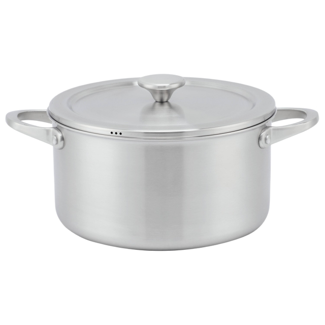 Factory Supply 10 Piece High Quality Wholesale 18/8 Triply Stainless Steel Pots and Pans Cookware Set Saucepan FryPan Casserole