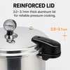 Factory Supply Multi-Functional Aluminum Alloy Pressure Cooker 16/23L Sizes Aluminum Alloy Fast Cooking for Gas Induction Cooker