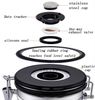 Airtight Stainless Steel Coffee Canister with Co 2 Valve Food Storage with Stainless Steel Scoop