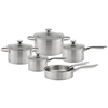 Factory New Arrival Stainless Steel Cookware Set with Handle Cooking Pots Brazed Bottom Cookware Set Casserole Set Soup & Stock Pots With Lids