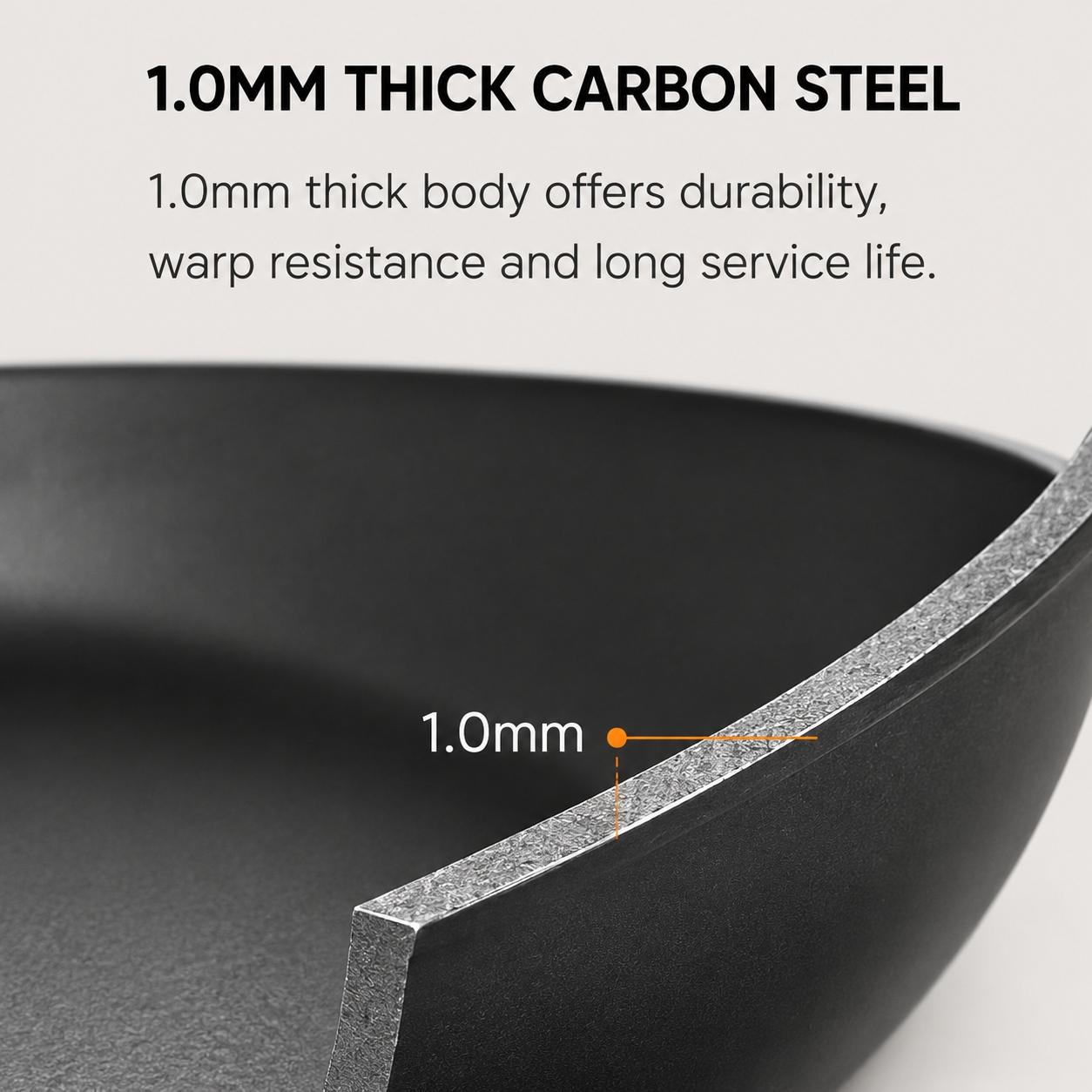 Factory New Arrival Design 16/18CM Carbon Steel Sauce Pan with Glass Lid Multipurpose Induction Cookware for Cooking Pot