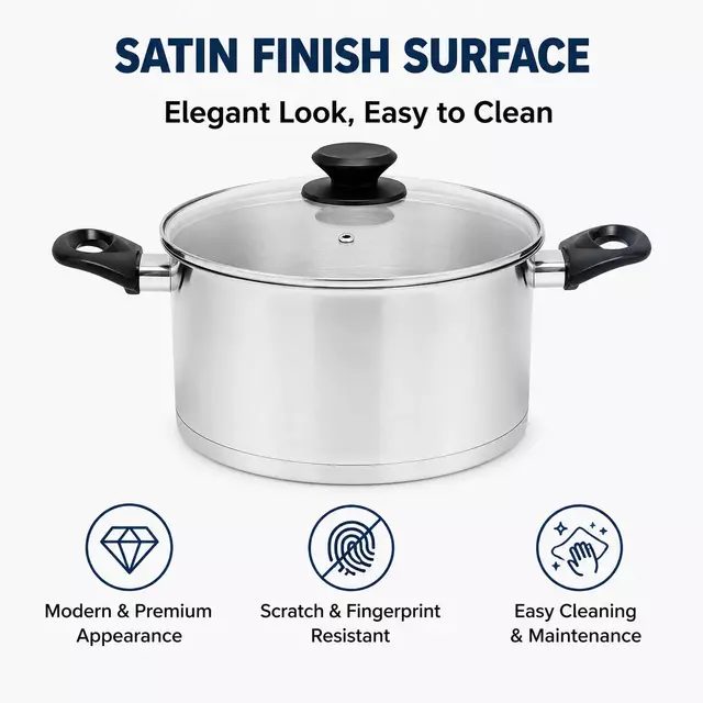 Factory Supply Stainless Steel Pots and Pans 8 PCS Cookware Set With Bakelite Handle and Lid Brazed Bottom Pots Casserole