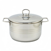 Factory New Arrival Stainless Steel Cookware Set with Handle Cooking Pots Brazed Bottom Cookware Set Casserole Set Soup & Stock Pots With Lids