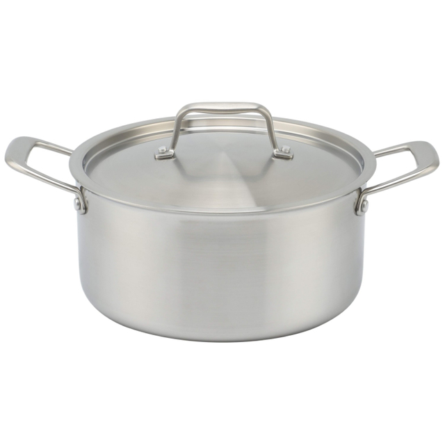 Factory Supply Triply Stainless Steel Pots and Pans 13 PCS Cookware Set With Handle and Lid Triply Stainless Steel Casserole