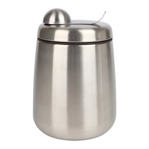 Portable Stainless Steel Coffee Bean Jar with Magnetic Seal Lid for Home Travel & Gifting Food Storage & Container