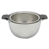 Food-grade Stainless Steel Basin Set Thickened Home Kitchen Vegetable Washing Draining Basket Soup Strainer Pot Dishwasher