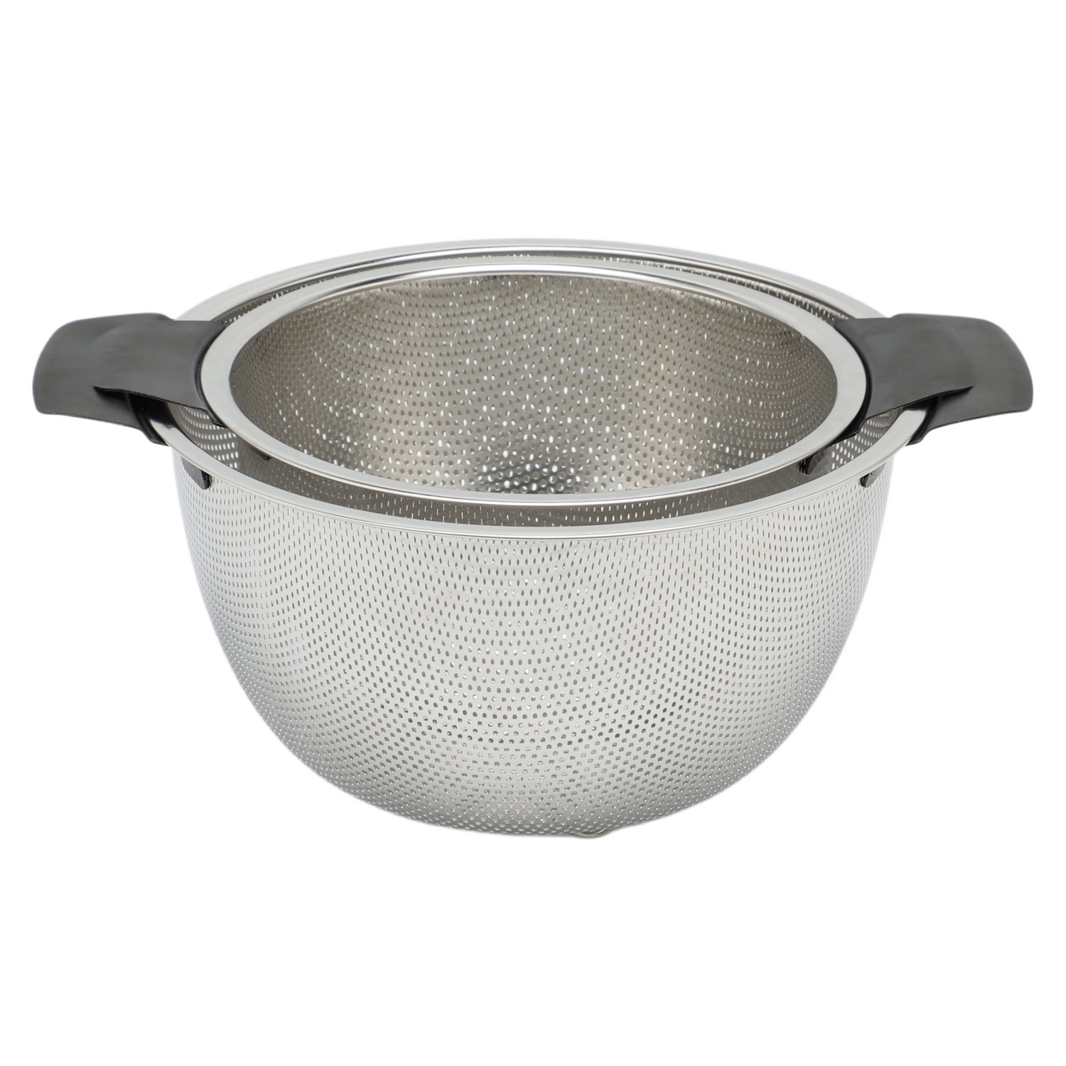 Food-grade Stainless Steel Basin Set Thickened Home Kitchen Vegetable Washing Draining Basket Soup Strainer Pot Dishwasher