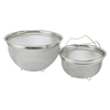 Hot Sale Supplier Kitchen Tools Vegetables Rice Drain Basket Stainless Steel Colander