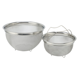 Hot Sale Supplier Kitchen Tools Vegetables Rice Drain Basket Stainless Steel Colander