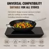 Factory New Arrival Design Seasoned Carbon Steel 30/35 cm Wok Pan Naturally No Coating Wok Pans Skillets Induction Compatible