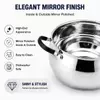 Factory Supply Stainless Steel Apple-Shaped Casserole Set With Stainless Steel + Silicone Handle and Lid Brazed Bottom Casserole