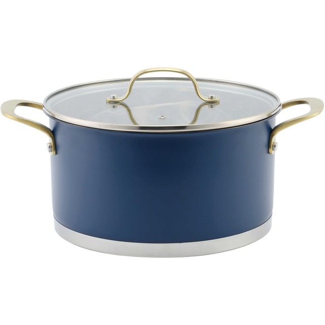 Factory Supply Stainless Steel Pots and Pans 10 PCS Cookware Set With Handle and Lid Brazed Bottom Cookware Set Pots Casserole